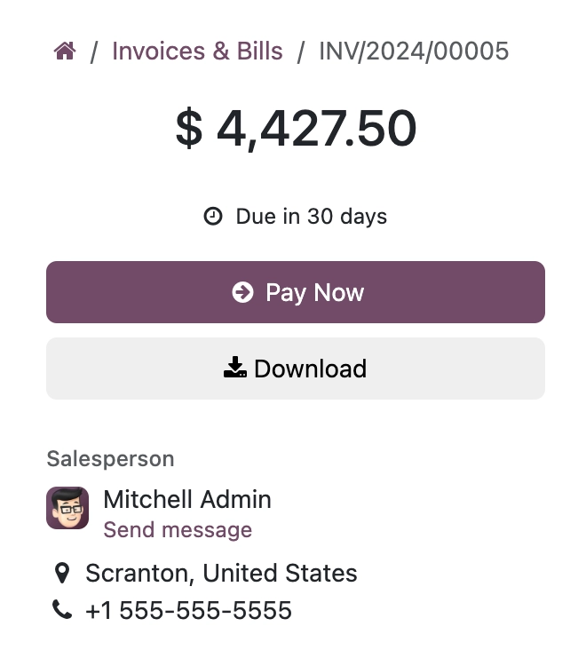 Captura facturación entrante y saliente