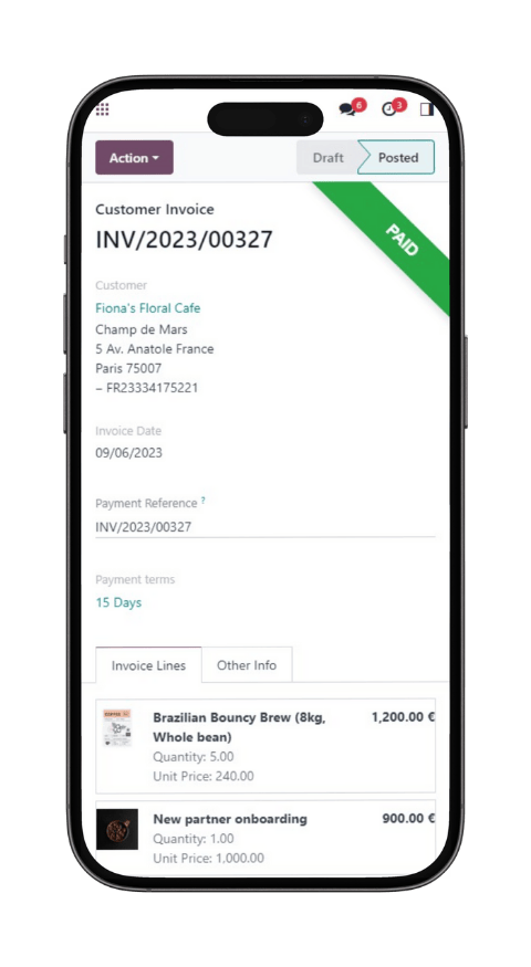 Controla tu facturación desde cualquier dispositivo