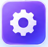 Icono ilustrativo de equipo conectado
